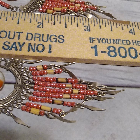 Nwt Beaded Earrings - Picture 5 of 6